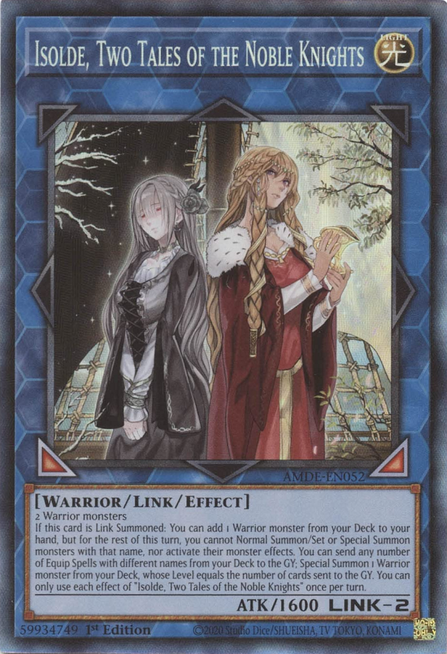 Isolde, Two Tales of the Noble Knights [AMDE-EN052] Collector's Rare | Odin's Place