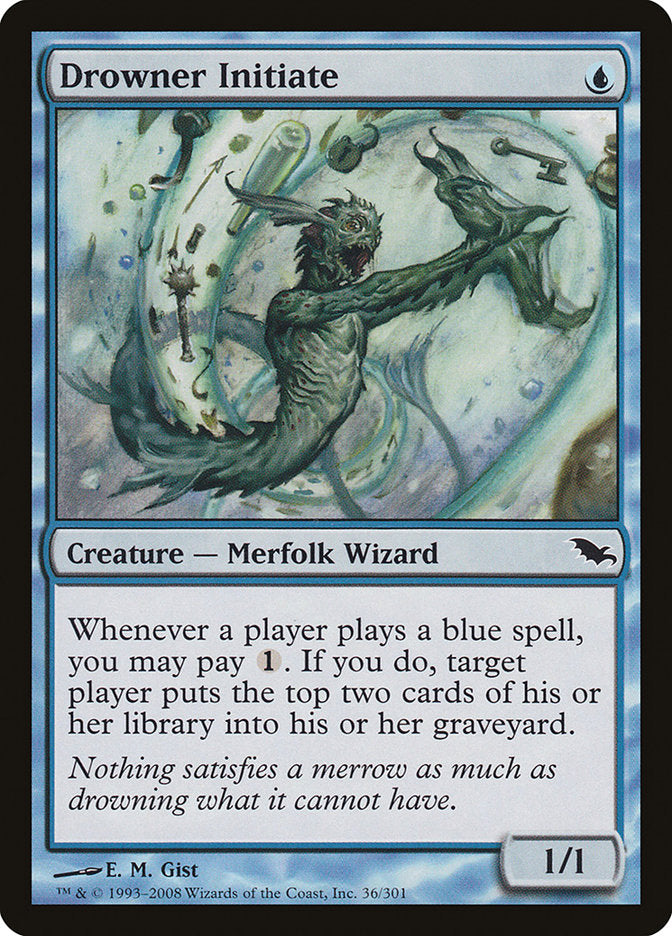 Drowner Initiate (36) [Shadowmoor] | Odin's Place