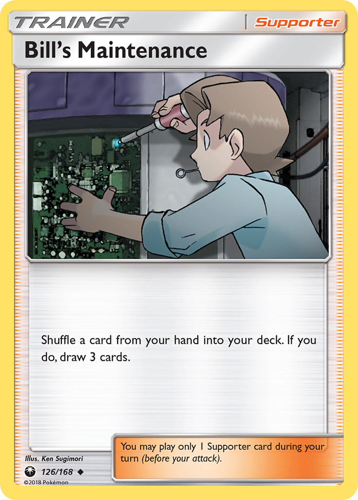 Bill's Maintenance (126/168) [Sun & Moon: Celestial Storm] | Odin's Place