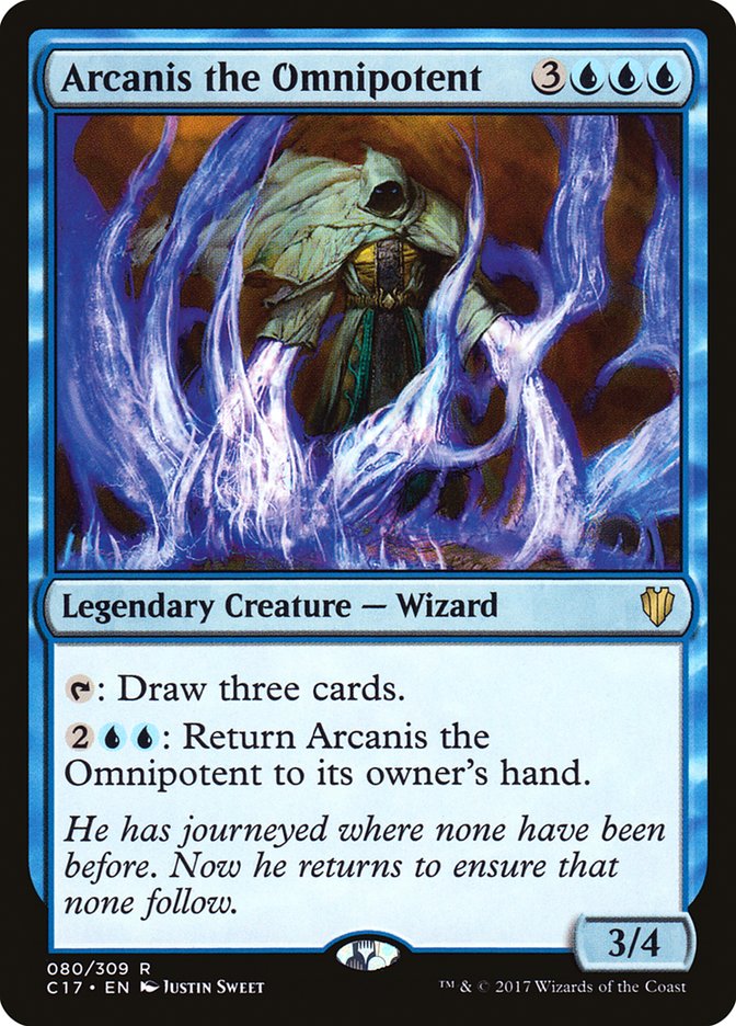 Arcanis the Omnipotent (80) [Commander 2017] | Odin's Place