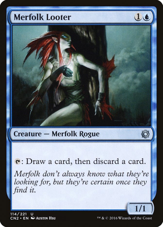 Merfolk Looter (114) [Conspiracy: Take the Crown] | Odin's Place