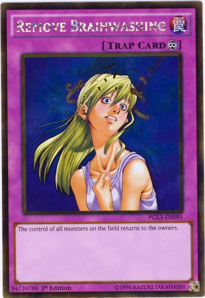Remove Brainwashing [PGL3-EN091] Gold Rare | Odin's Place