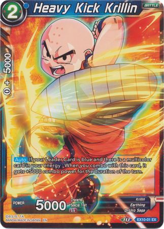 Heavy Kick Krillin (EX10-01) [Namekian Surge] | Odin's Place