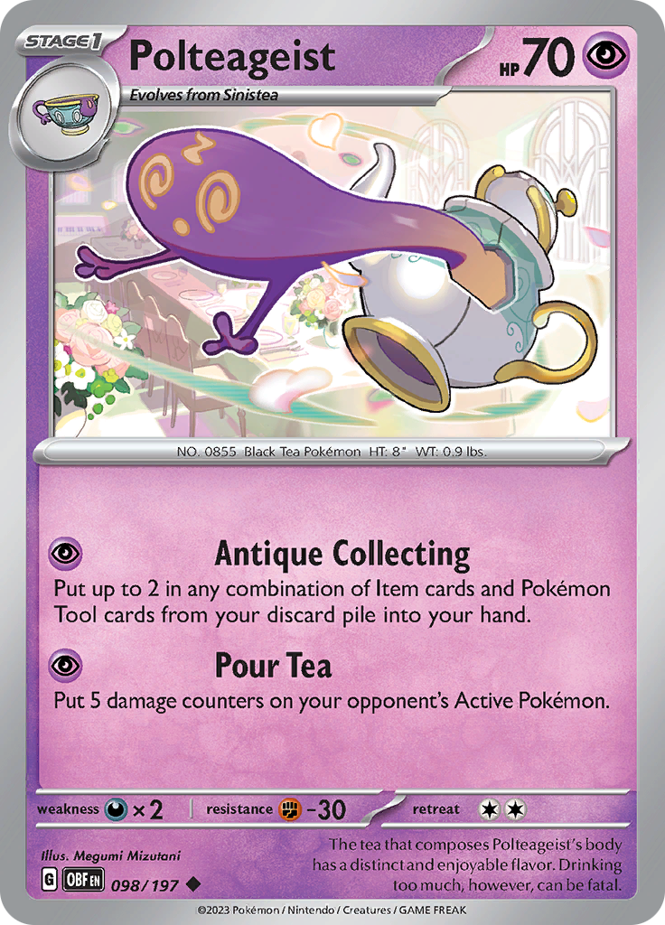 Polteageist (098/197) [Scarlet & Violet: Obsidian Flames] | Odin's Place