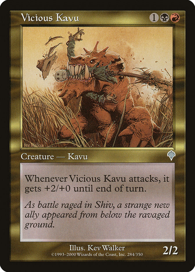 Vicious Kavu (284) [Invasion] | Odin's Place