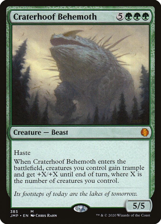 Craterhoof Behemoth [Jumpstart] | Odin's Place