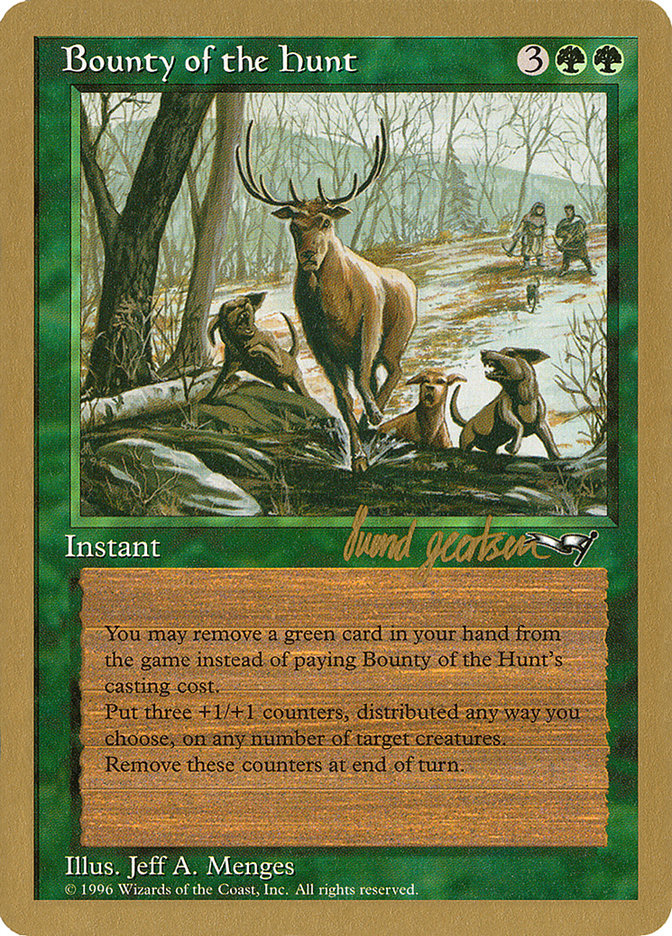 Bounty of the Hunt (Svend Geertsen) [World Championship Decks 1997] | Odin's Place