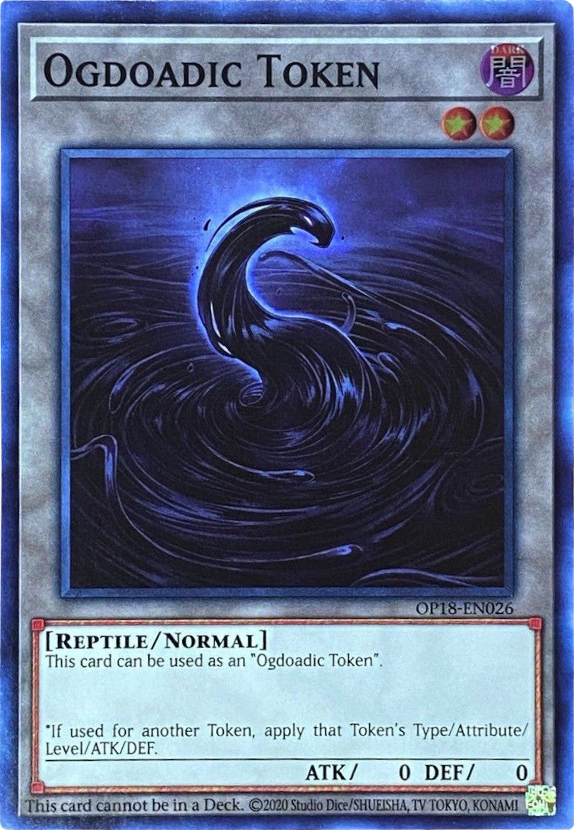 Ogdoadic Token [OP18-EN026] Super Rare | Odin's Place