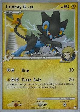 Luxray GL LV.48 (9/111) (Happy Luck - Mychael Bryan) [World Championships 2010] | Odin's Place