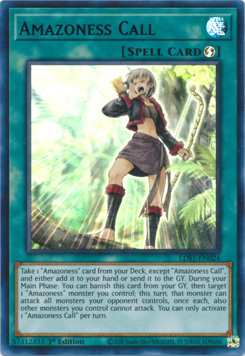 Amazoness Call (Purple) [LDS1-EN024] Ultra Rare | Odin's Place