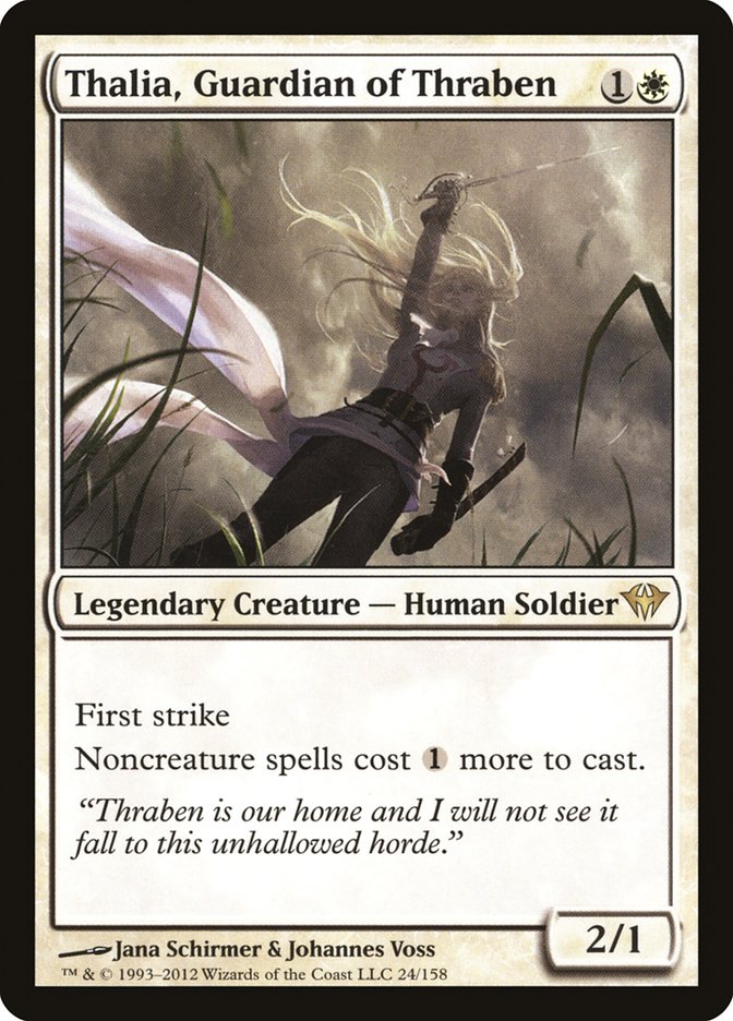 Thalia, Guardian of Thraben (24) [Dark Ascension] | Odin's Place