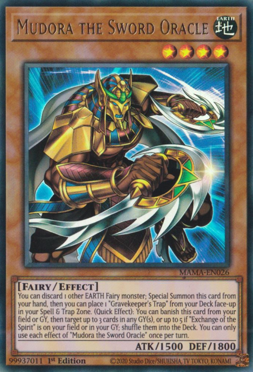 Mudora the Sword Oracle [MAMA-EN026] Ultra Rare | Odin's Place