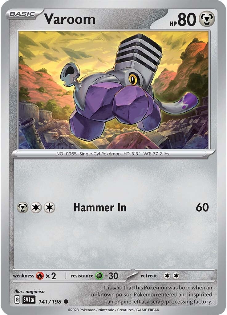 Varoom (141/198) [Scarlet & Violet: Base Set] | Odin's Place