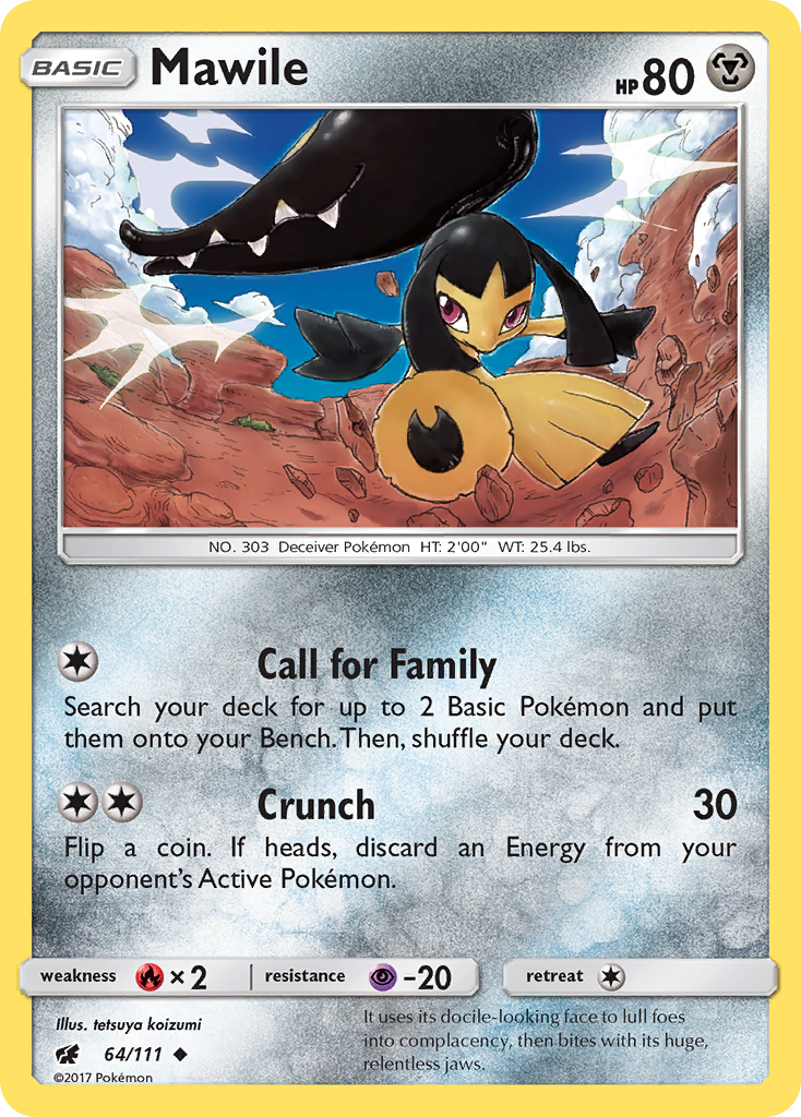 Mawile (64/111) [Sun & Moon: Crimson Invasion] | Odin's Place