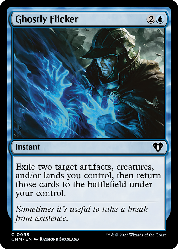Ghostly Flicker [Commander Masters] | Odin's Place