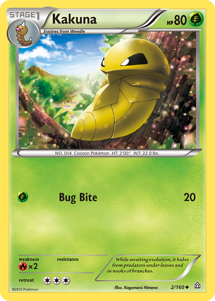 Kakuna (2/160) [XY: Primal Clash] | Odin's Place