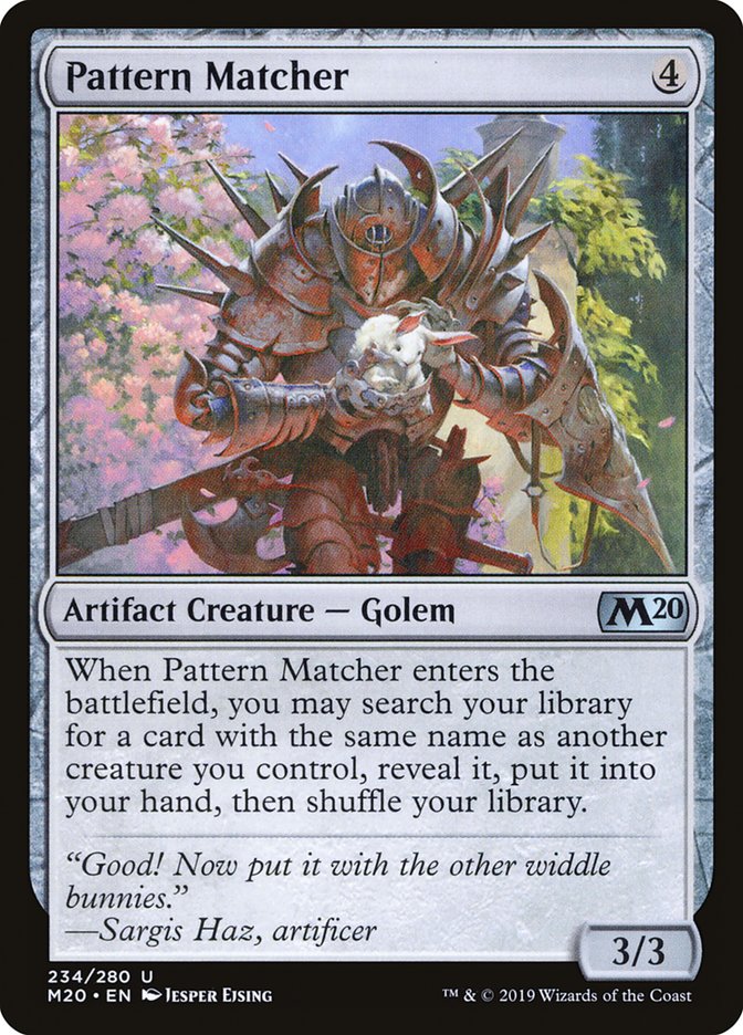 Pattern Matcher [Core Set 2020] | Odin's Place