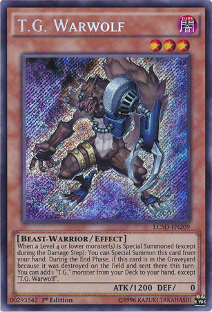 T.G. Warwolf [LC5D-EN209] Secret Rare | Odin's Place