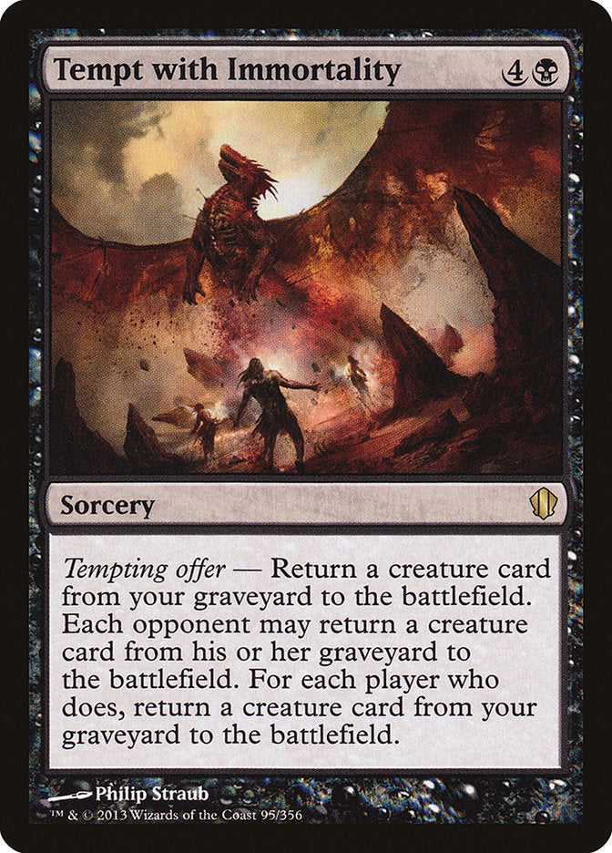 Tempt with Immortality (95) [Commander 2013] | Odin's Place