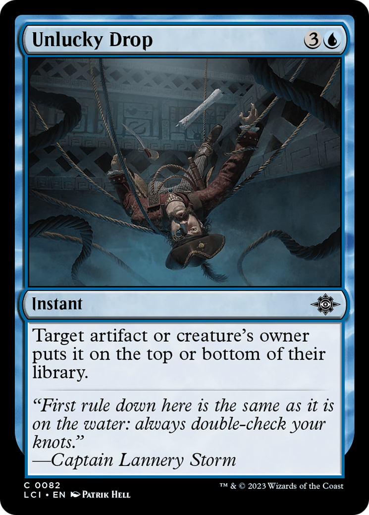Unlucky Drop [The Lost Caverns of Ixalan] | Odin's Place