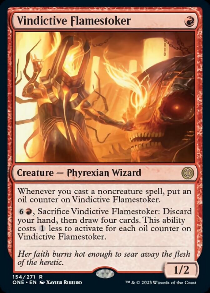 Vindictive Flamestoker [Phyrexia: All Will Be One] | Odin's Place