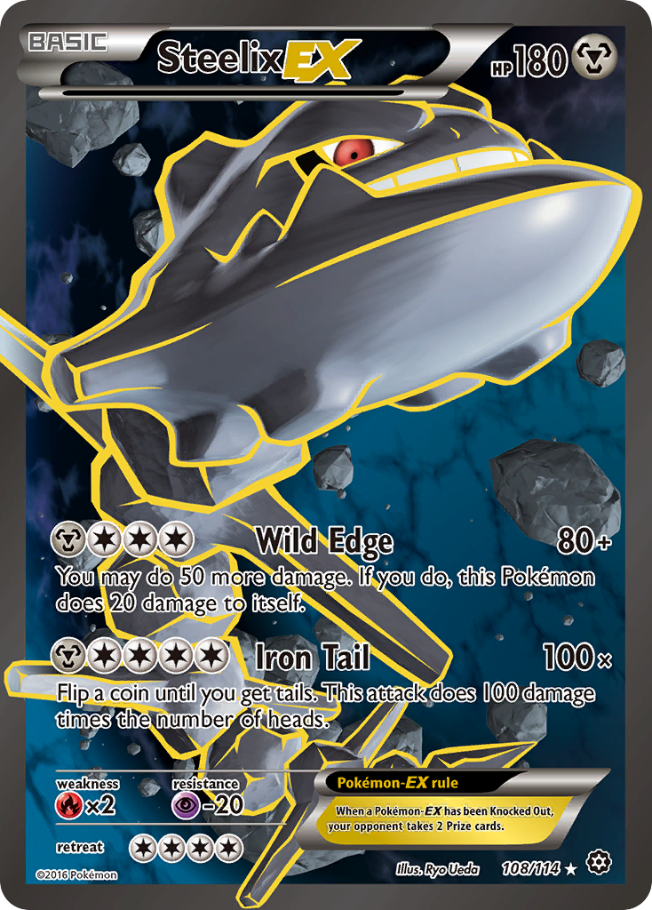 Steelix EX (108/114) [XY: Steam Siege] | Odin's Place