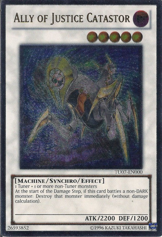 Ally of Justice Catastor [TU07-EN000] Ultimate Rare | Odin's Place