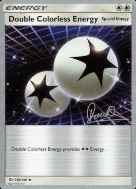 Double Colorless Energy (136/149) (Infinite Force - Diego Cassiraga) [World Championships 2017] | Odin's Place