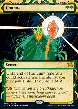Channel (Foil Etched) [Strixhaven: School of Mages Mystical Archive] | Odin's Place