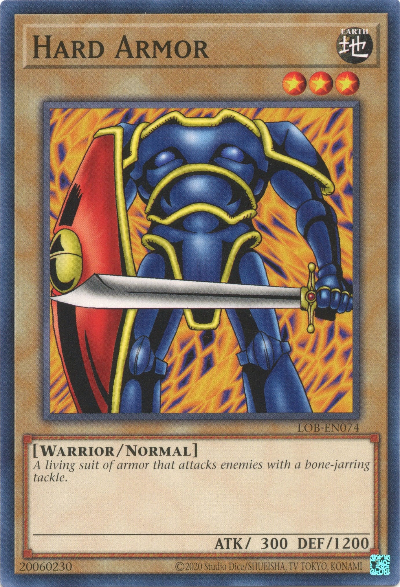 Hard Armor (25th Anniversary) [LOB-EN074] Common | Odin's Place