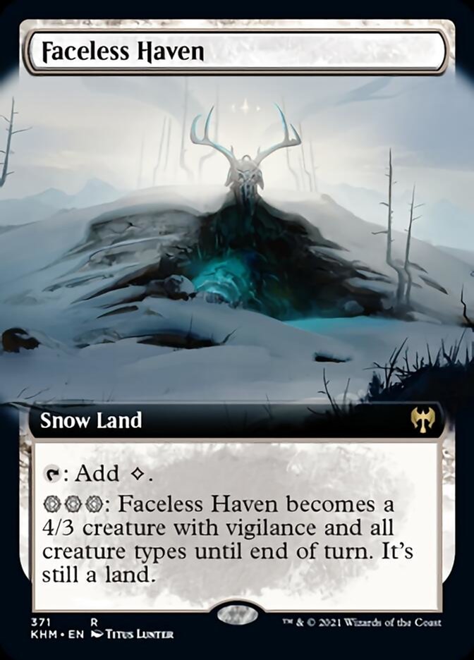 Faceless Haven (Extended Art) [Kaldheim] | Odin's Place