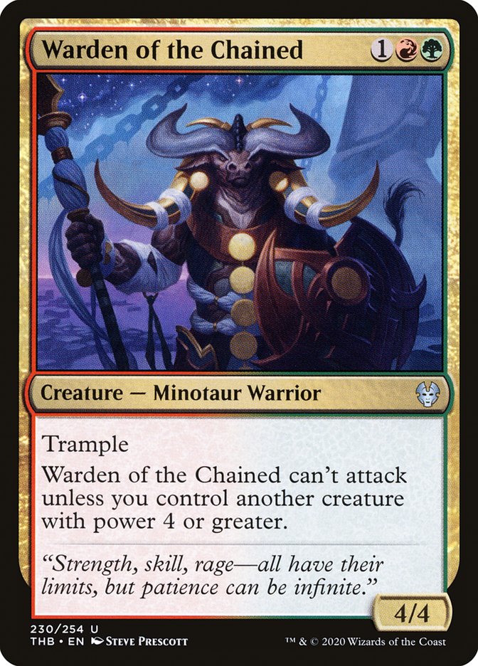 Warden of the Chained [Theros Beyond Death] | Odin's Place