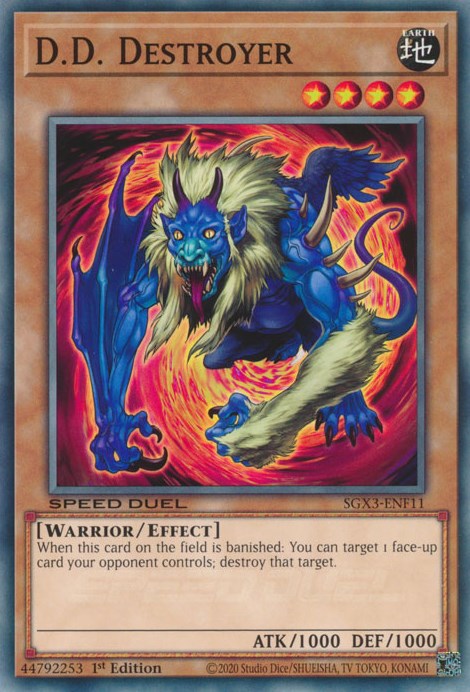 D.D. Destroyer [SGX3-ENF11] Common | Odin's Place