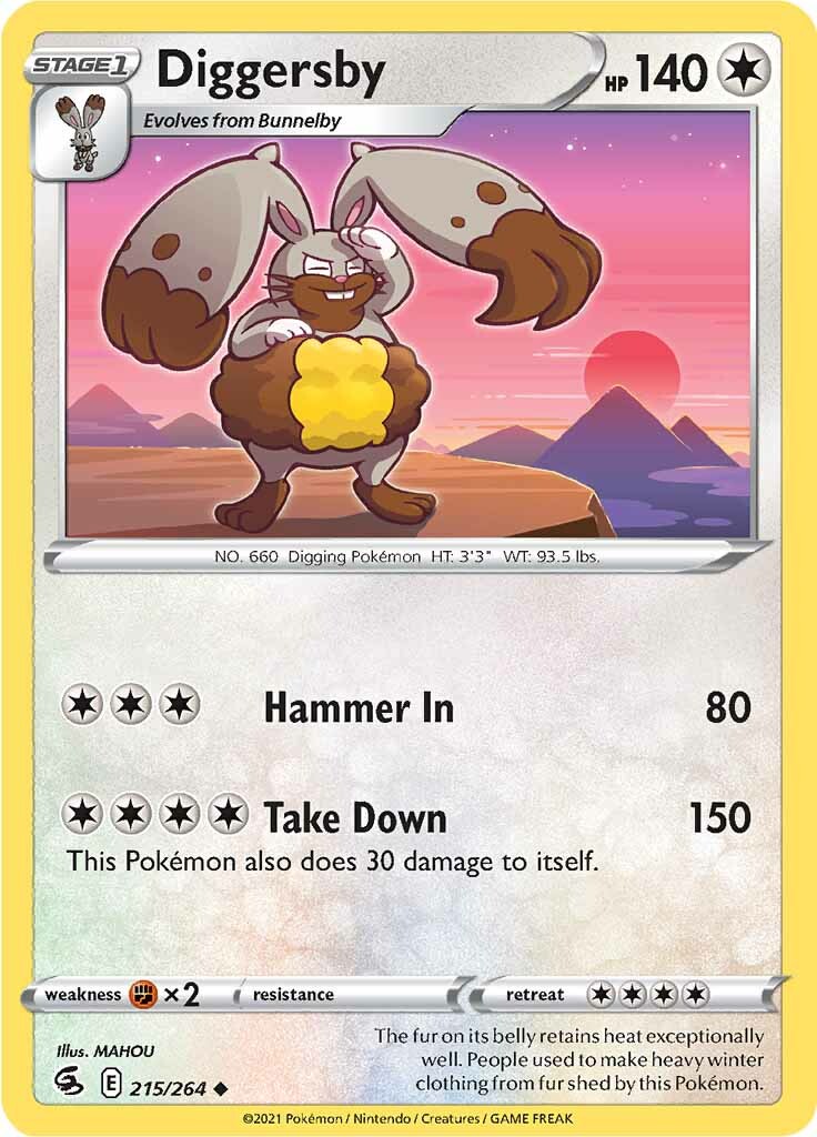 Diggersby (215/264) [Sword & Shield: Fusion Strike] | Odin's Place