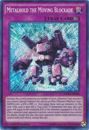 Metalhold the Moving Blockade [MVP1-ENS30] Secret Rare | Odin's Place