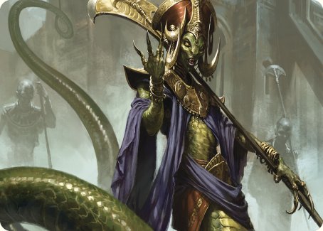 Sidisi, Brood Tyrant Art Card [Commander Masters Art Series] | Odin's Place