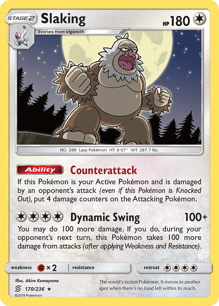 Slaking (170/236) [Sun & Moon: Unified Minds] | Odin's Place