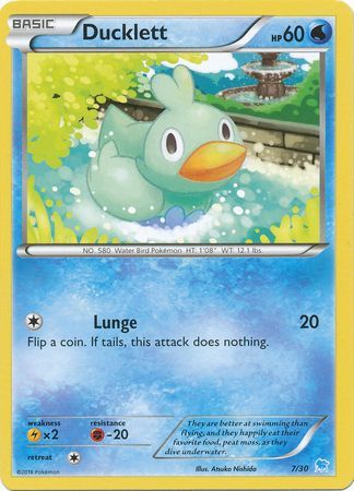 Ducklett (7/30) [XY: Trainer Kit 3 - Suicune] | Odin's Place