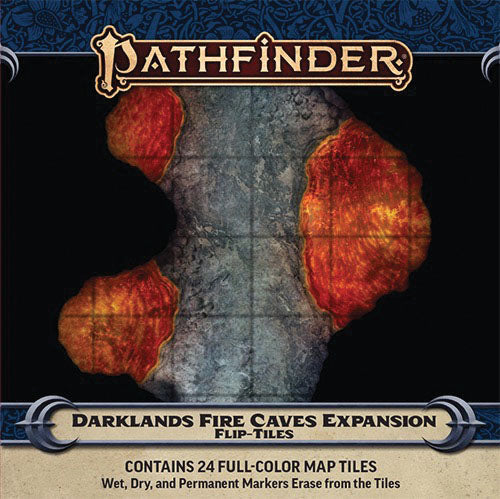 Pathfinder RPG: Flip-Tiles - Darklands Fire Caves Expansion | Odin's Place