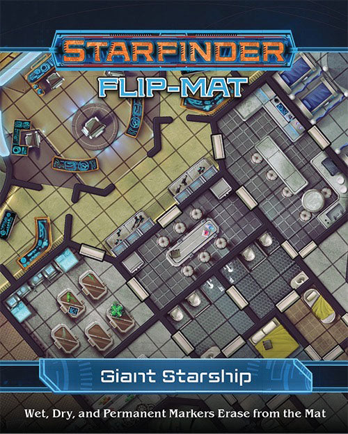 Starfinder RPG: Flip-Mat - Giant Starship | Odin's Place