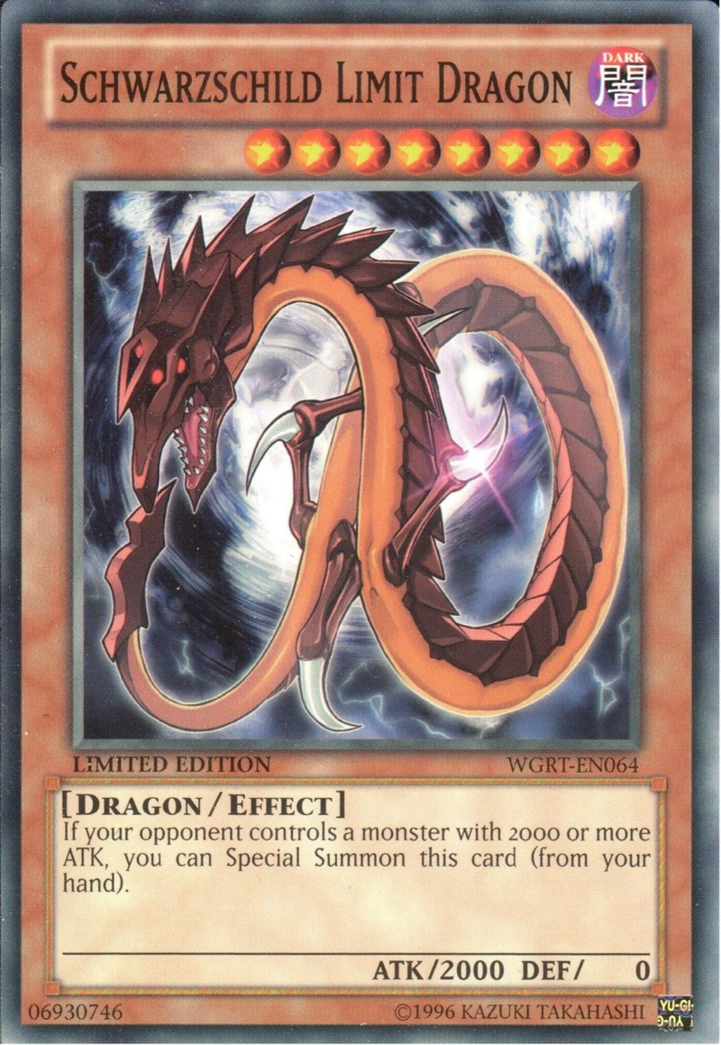 Schwarzschild Limit Dragon [WGRT-EN064] Common | Odin's Place