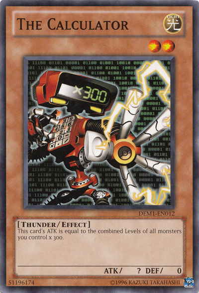 The Calculator [DEM1-EN012] Common | Odin's Place