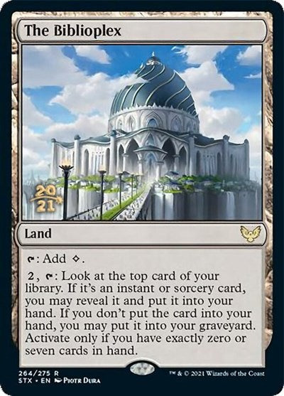 The Biblioplex [Strixhaven: School of Mages Prerelease Promos] | Odin's Place