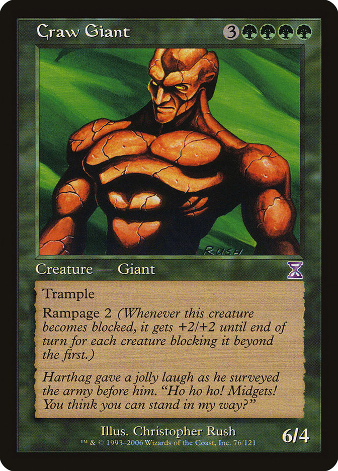 Craw Giant (76) [Time Spiral Timeshifted] | Odin's Place