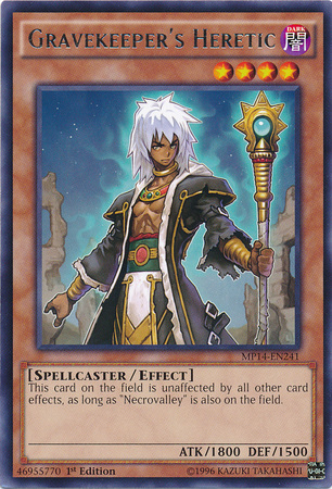 Gravekeeper's Heretic [MP14-EN241] Rare | Odin's Place