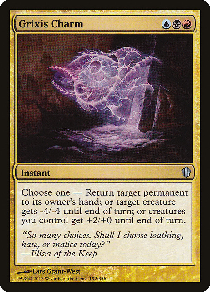 Grixis Charm (192) [Commander 2013] | Odin's Place