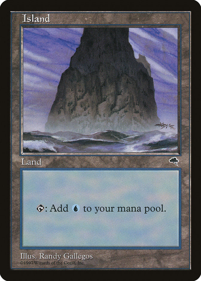 Island (Purple Sky and Water) [Tempest] | Odin's Place
