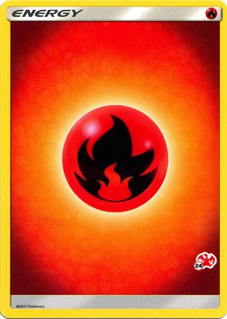 Fire Energy (Charizard Stamp #24) [Battle Academy 2020] | Odin's Place