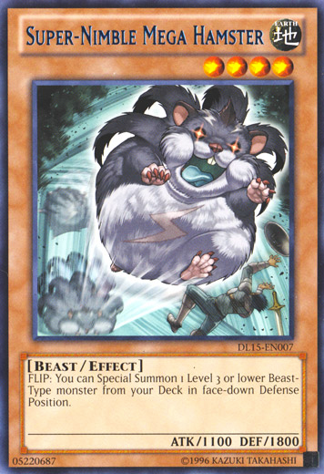 Super-Nimble Mega Hamster (Blue) [DL15-EN007] Rare | Odin's Place