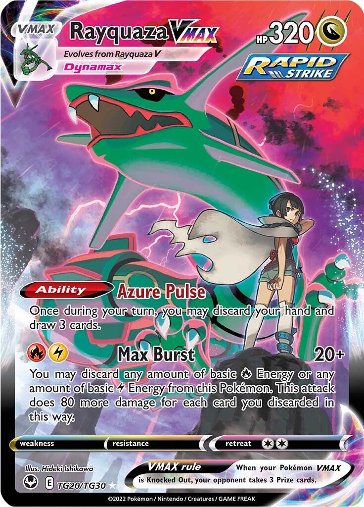 Rayquaza VMAX (TG20/TG30) [Sword & Shield: Silver Tempest] | Odin's Place